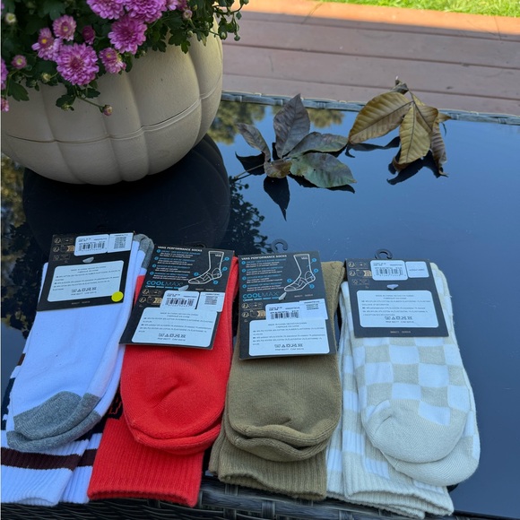 Vans Men's Colorful Crew Socks - Set of 4 - Picture 6 of 7